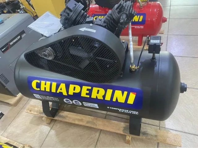 COMPRESSOR DE AR ALTA PRESSÃO 200L 3HP CHIAPERINI - Foto 2