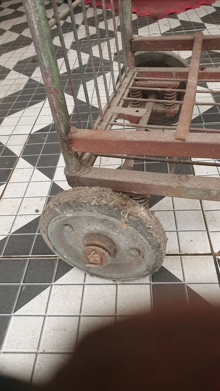 carrinho de carga feira ferramentas multiuso  - Foto 3