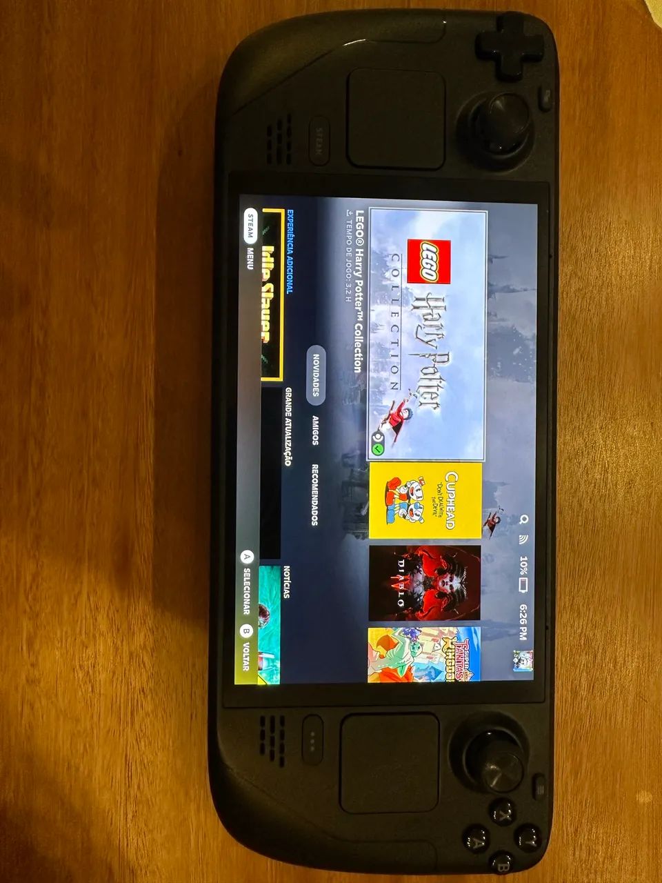 Steam Deck OLED 1TB - praticamente novo