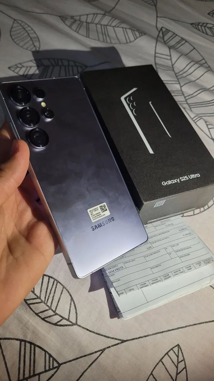S25 ultra 256gb todo original com caixa e nota fiscal na garantia ainda  - Foto 2