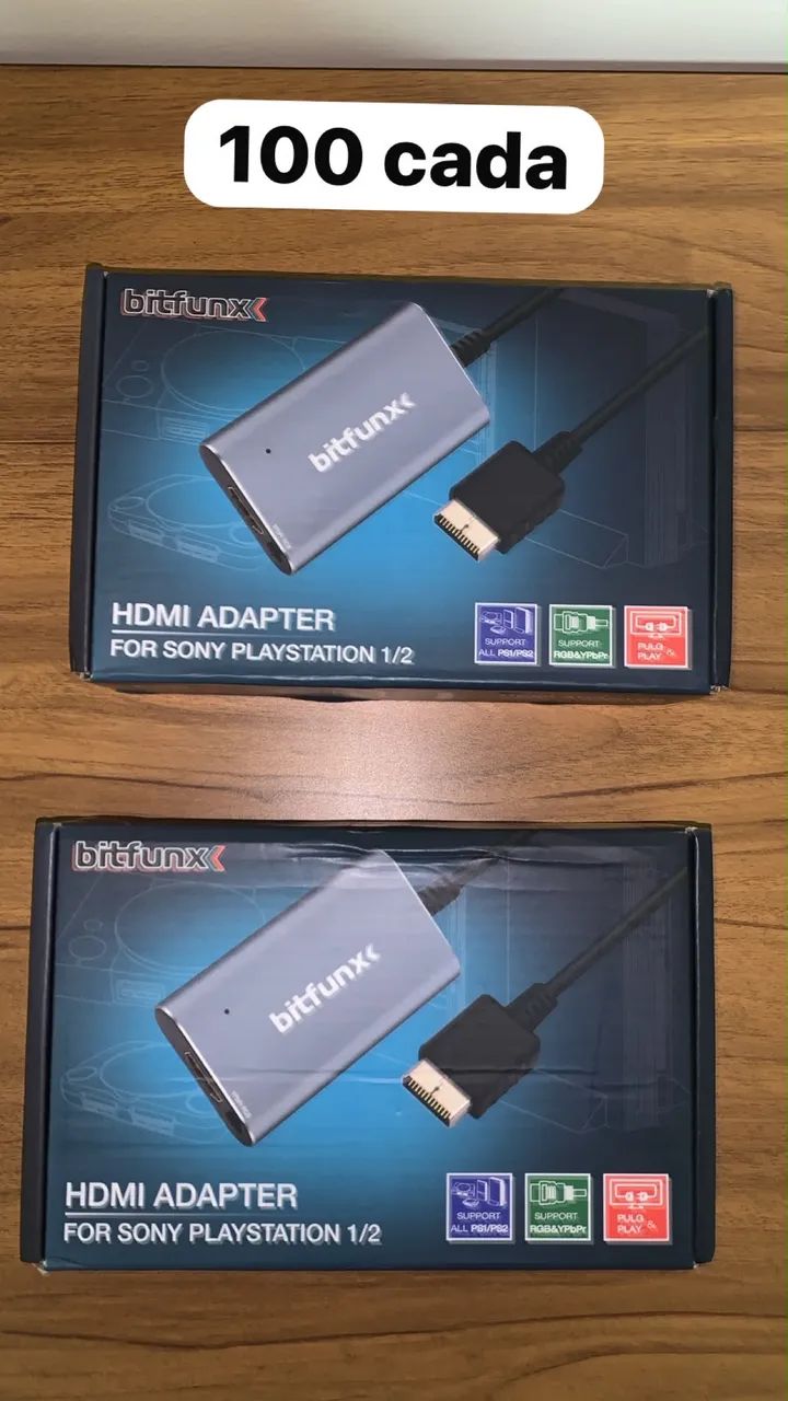 Cabo HDMI PS2 BitFunX 