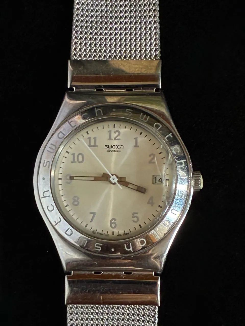 Relógio suíço vintage da linha Swatch Irony