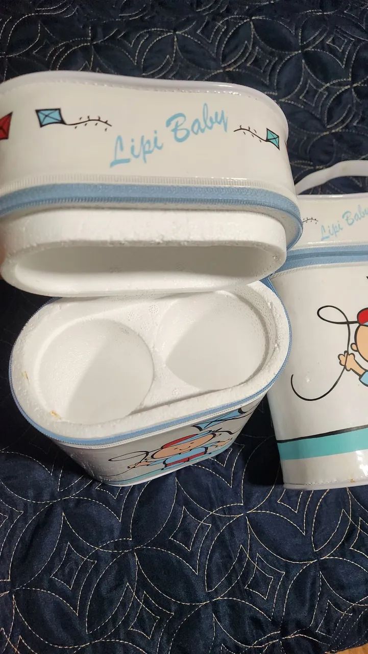 Bolsa térmica para garrafa e mamadeira - Foto 2