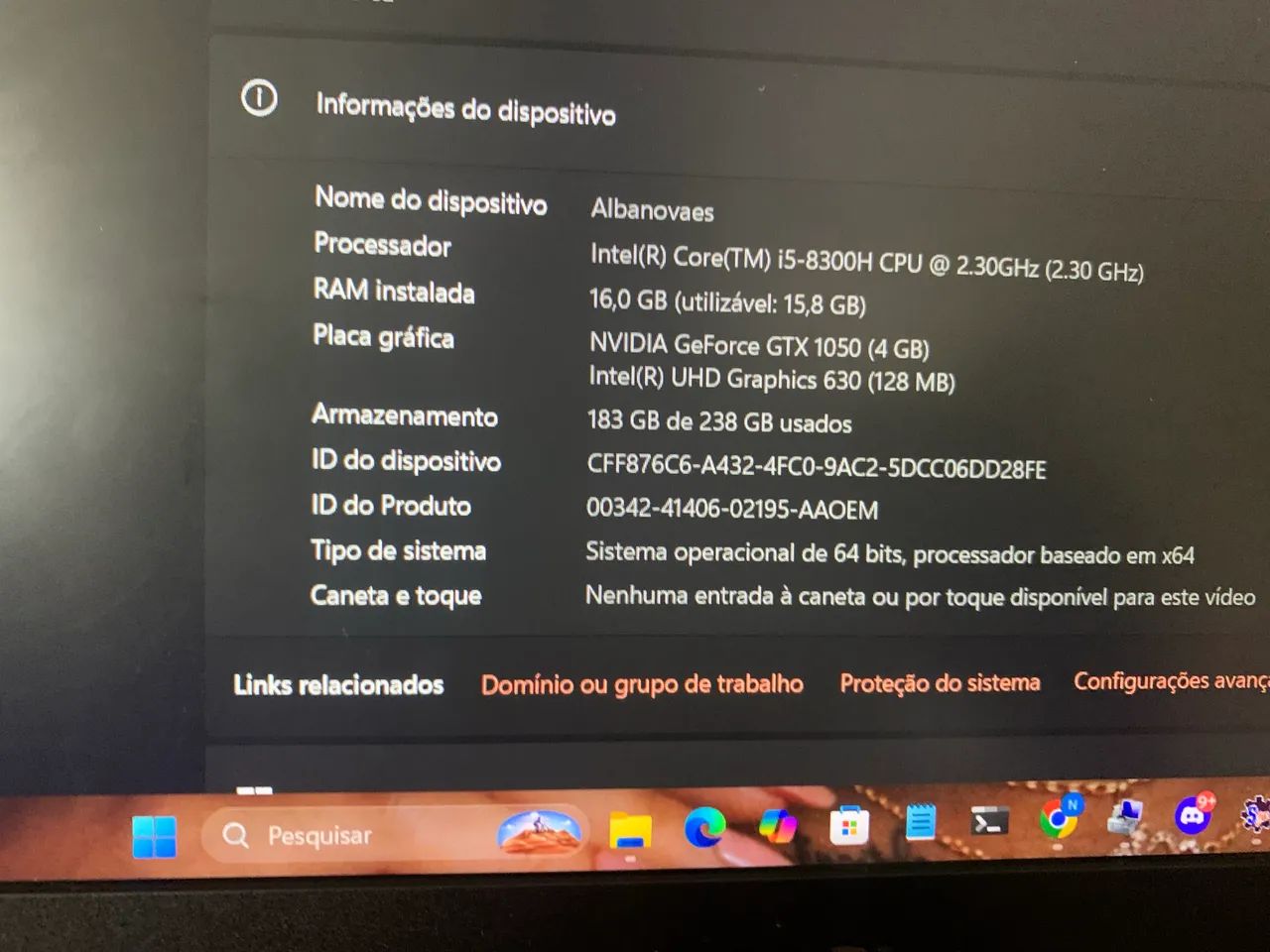 Notebook acer nitro 5 gamer - Foto 3