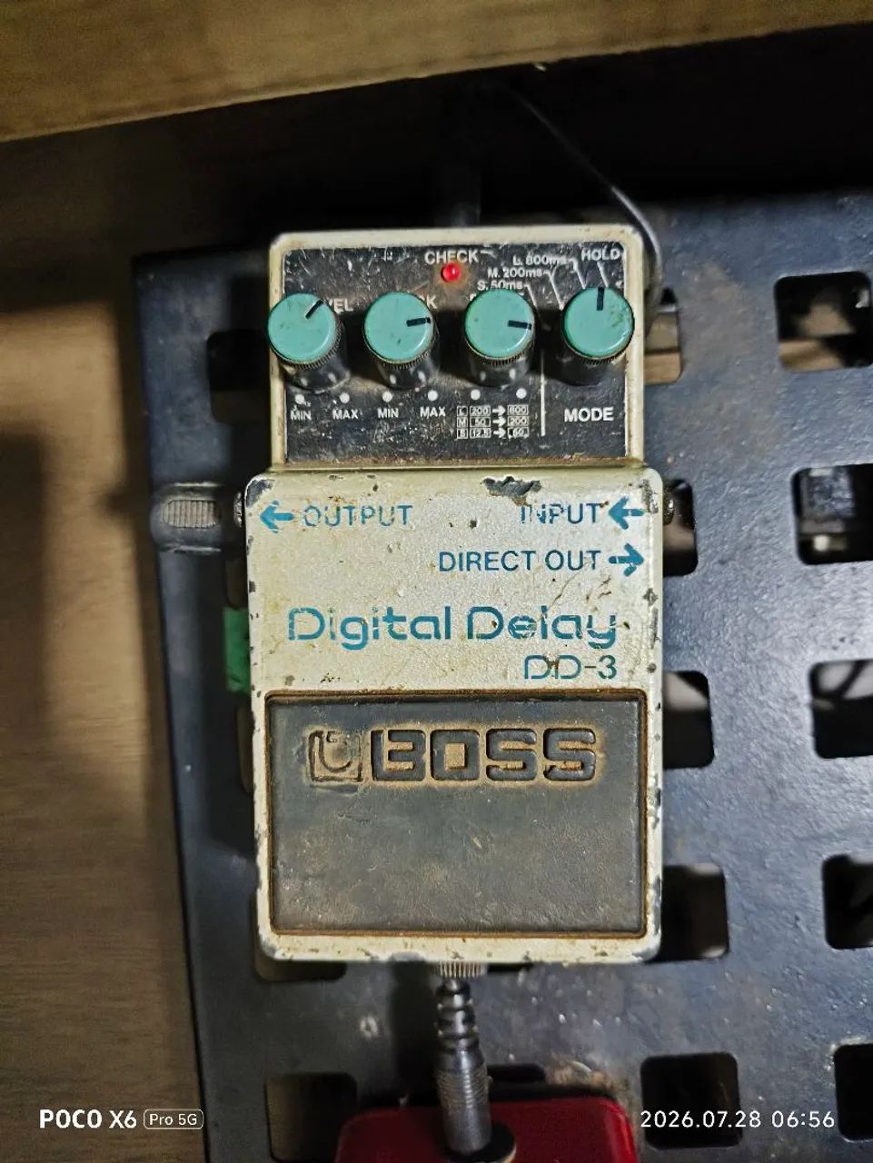 Pedal delay,boss
