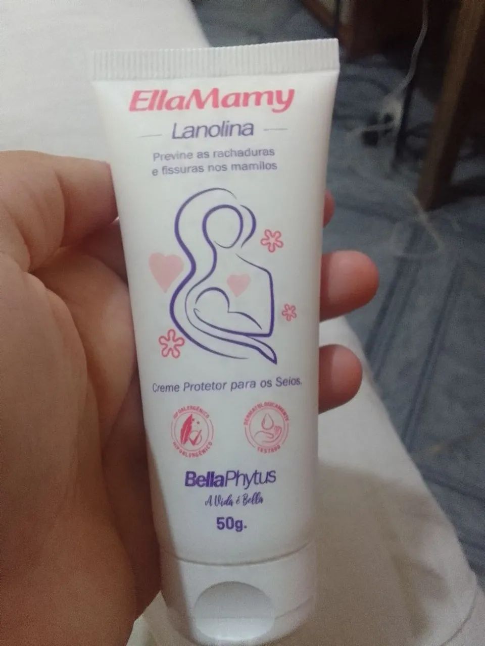 Pomada para fissuras de peito 