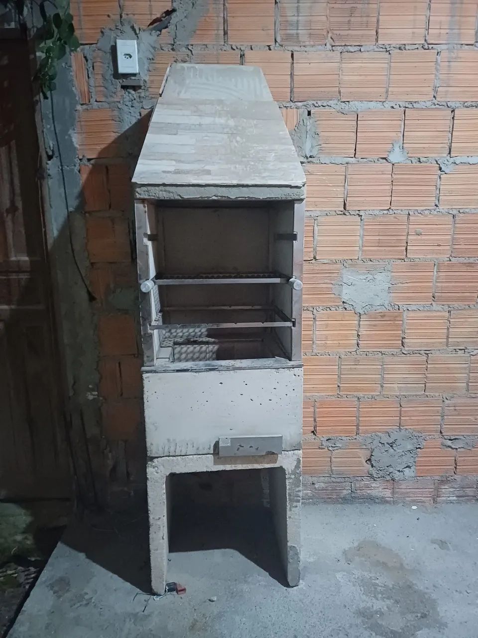 Churrasqueira de concreto 