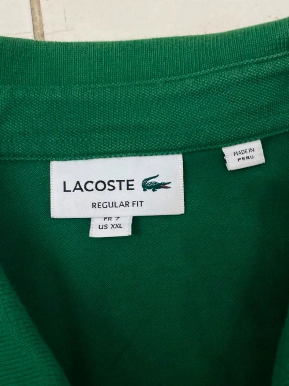 Polo Lacoste Verde TAM XXl - Foto 3