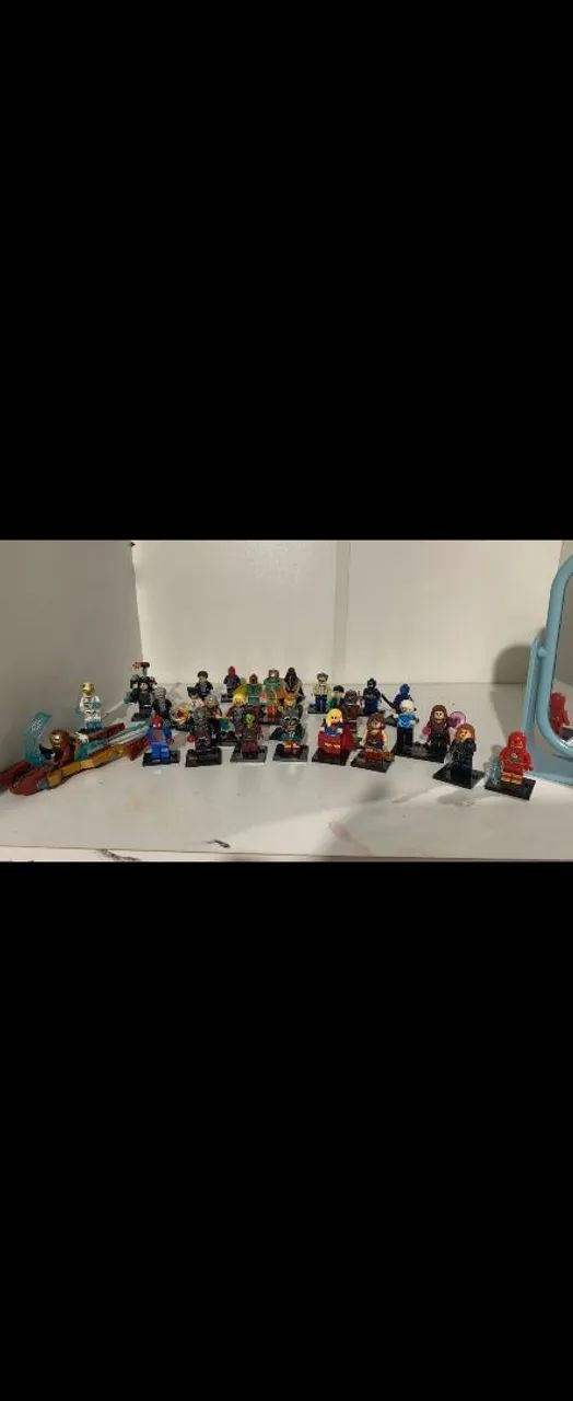 Vendo legos paralelos porém de boa qualidade da marvel e DC