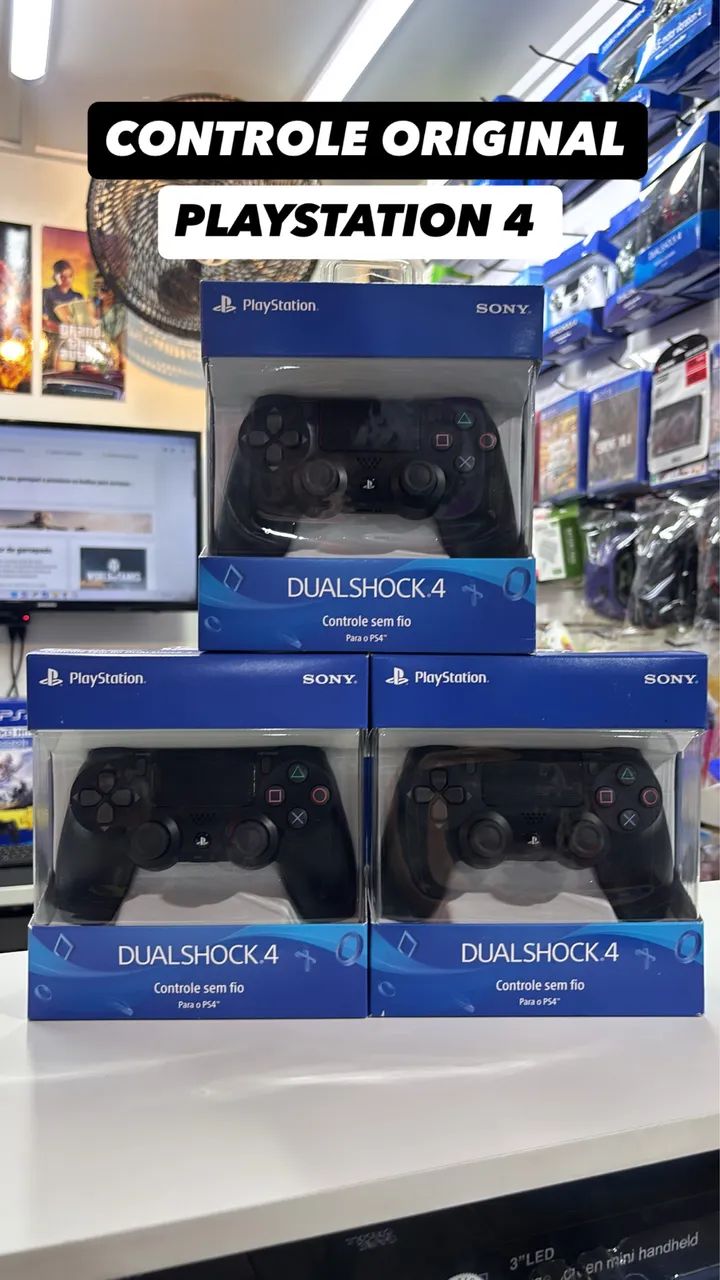 Controle Ps4 Novo Original 