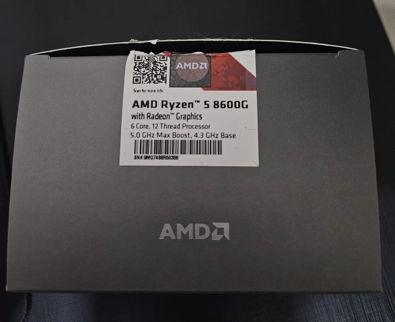 Processador AMD Ryzen 5 8600G - 6 Núcleos / 12 Threads + Radeon Graphics - Foto 4
