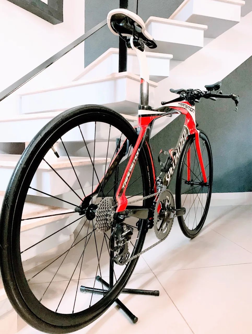 TT(54) Transition Carbon, Shimano105 (18x). Trocas 10k - Foto 3