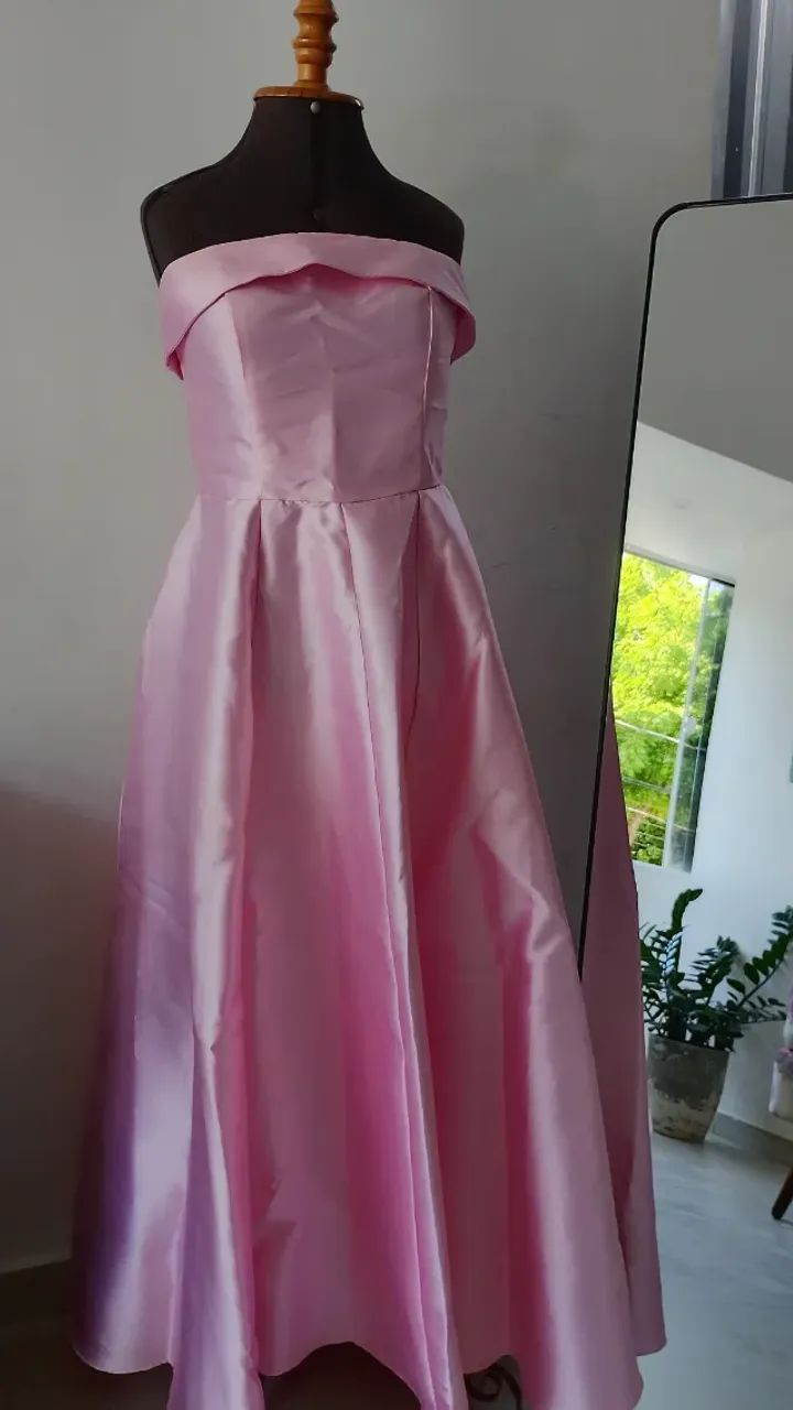 Vestido Cetim 