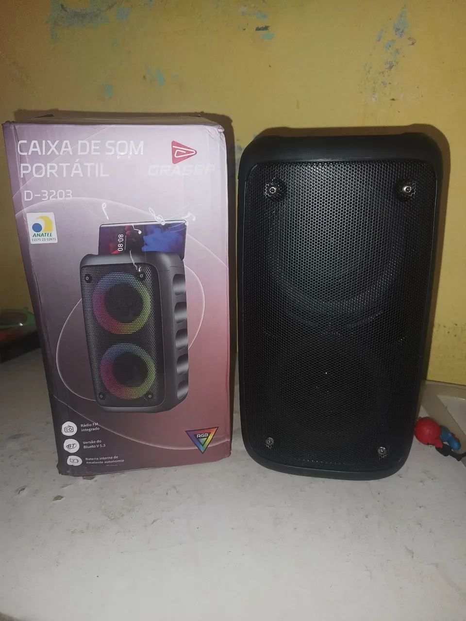 Caixa de som Bluetooth 