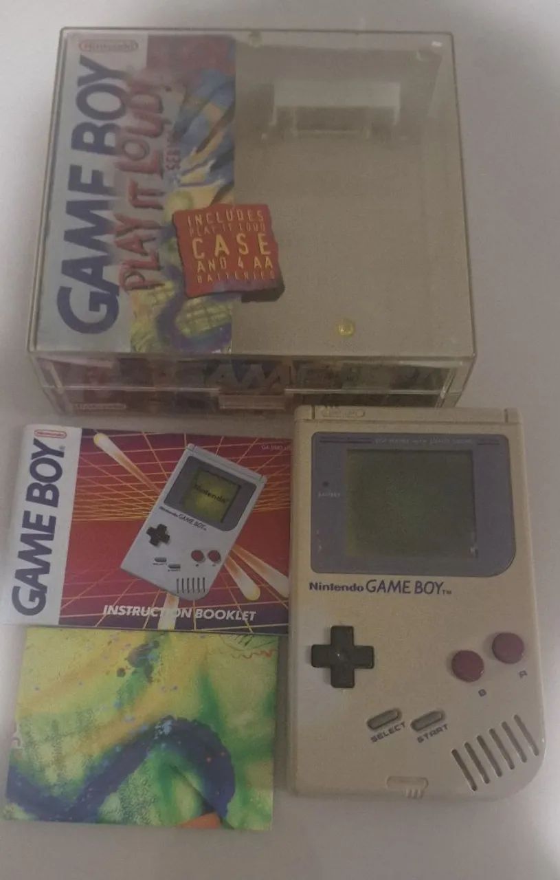 Gameboy play it loud com caixa e manual - Foto 3