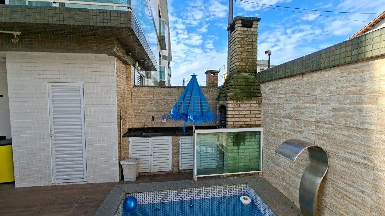 Alugar vender sobrado 3 quartos piscina Ponta da praia Santos SP - Foto 4
