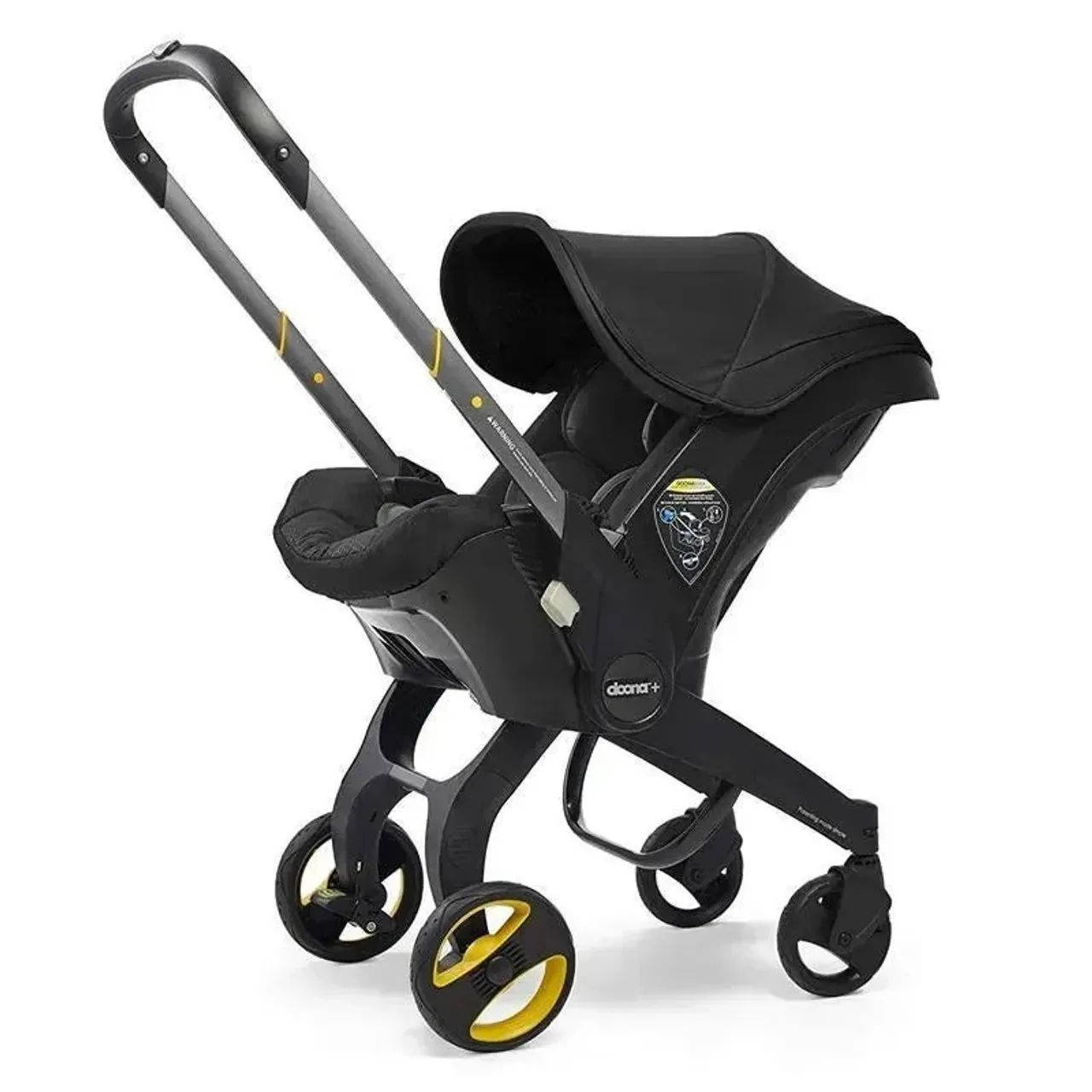 Carrinho De Bebê 2 Em 1 Doona Travel System Sp101 Preto