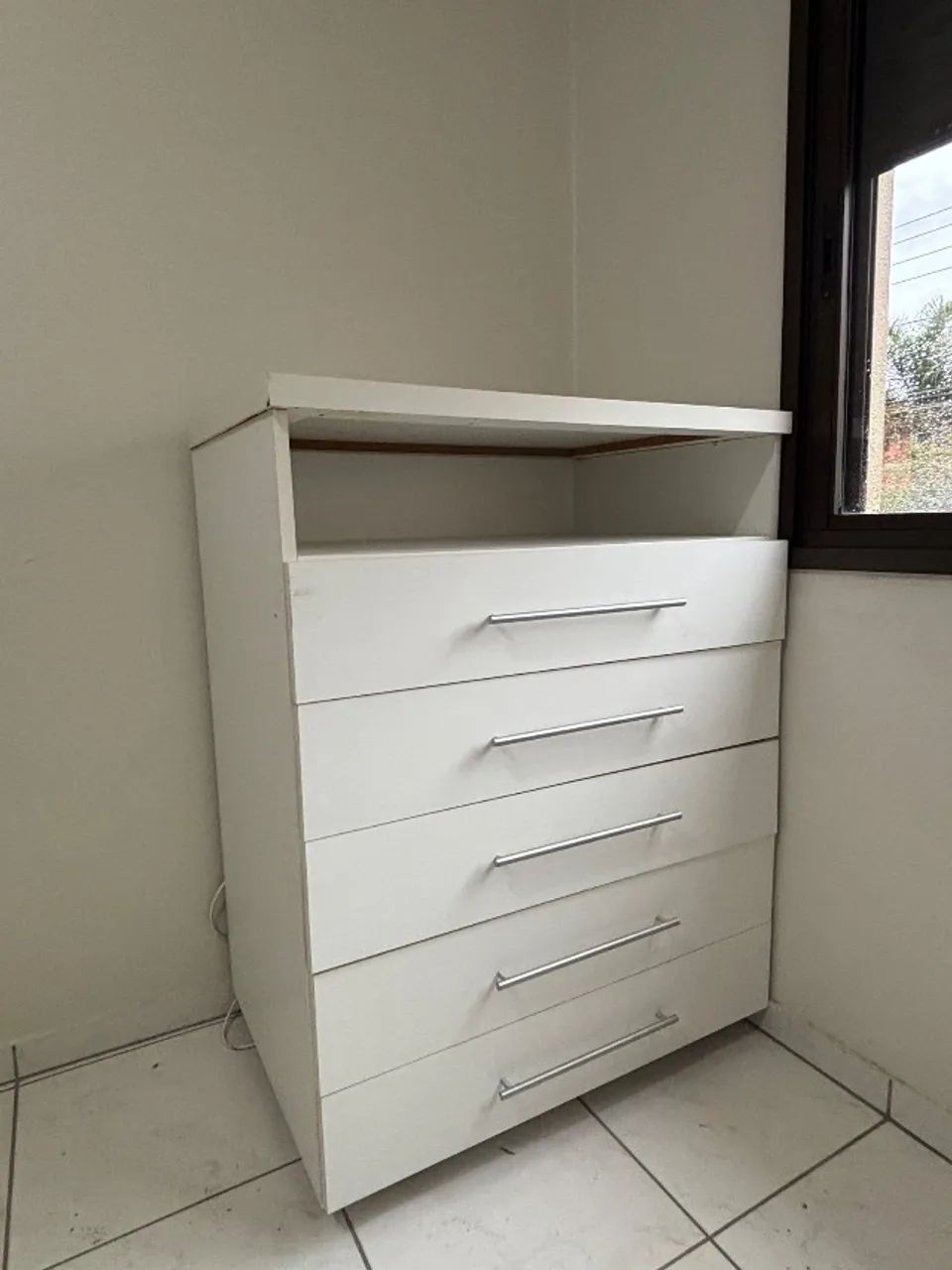 Cômoda / Gaveteiro em MDF - 5 gavetas