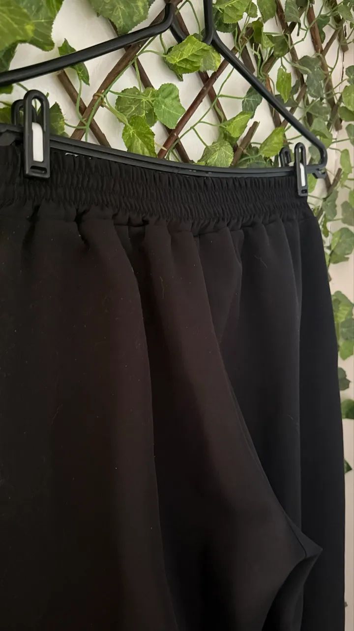 Calça pantalona preta - Foto 3