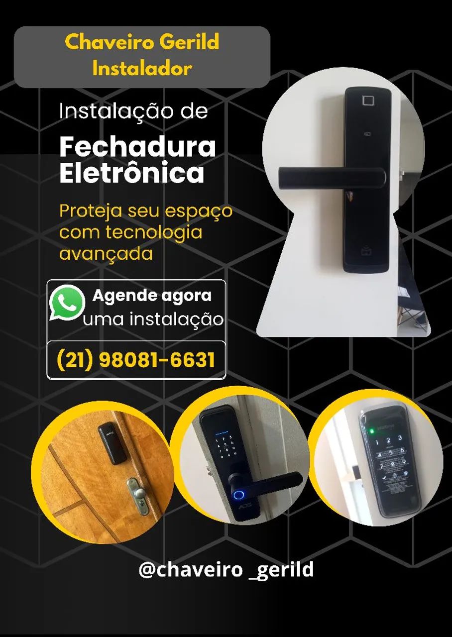 Instalador de Fechadura Eletrônica 