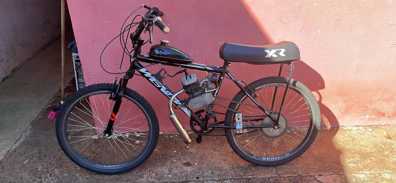 Bicicleta motorizada nova