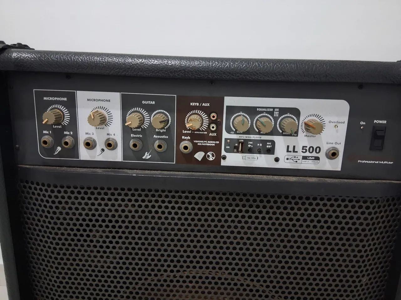Oportunidade !! Caixa de som amplificada LL500 - Foto 2