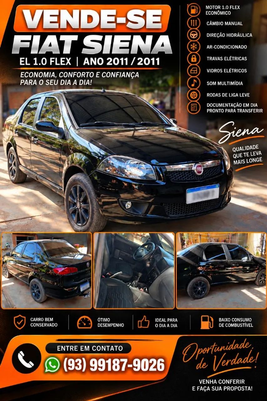 Fiat Siena 1.0 8V 2011
