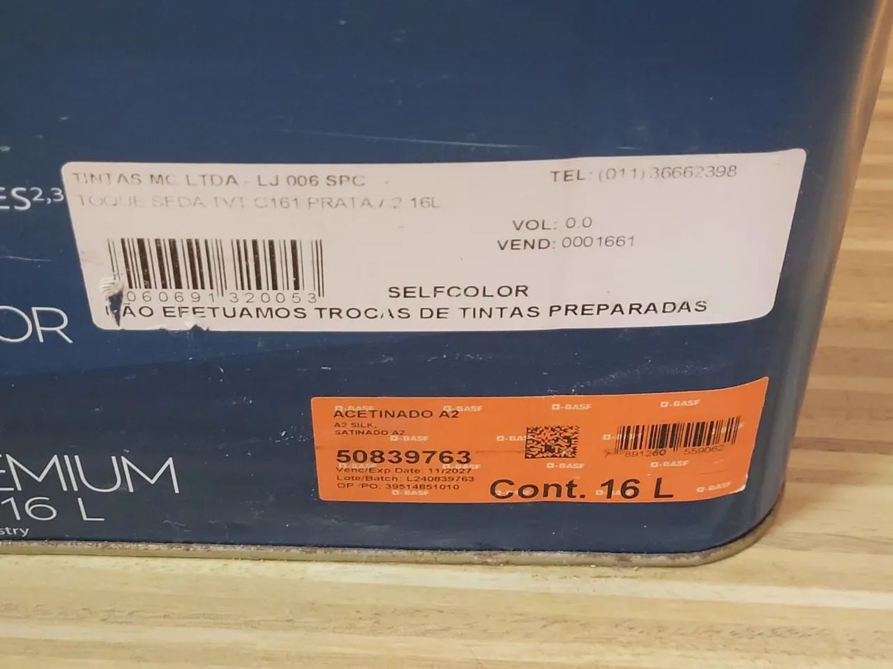 TINTA SUVINIL - TOQUE DE SEDA 18L - COR PRATA - Foto 2