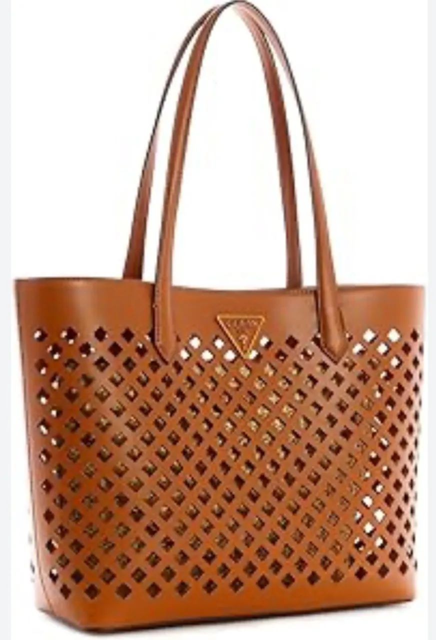 Bolsa Marron Grande Guess 
