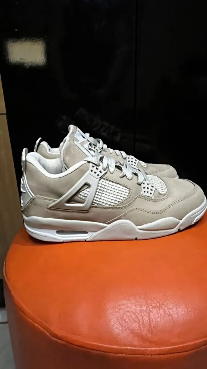 Air Jordan 4 Bege - Foto 2