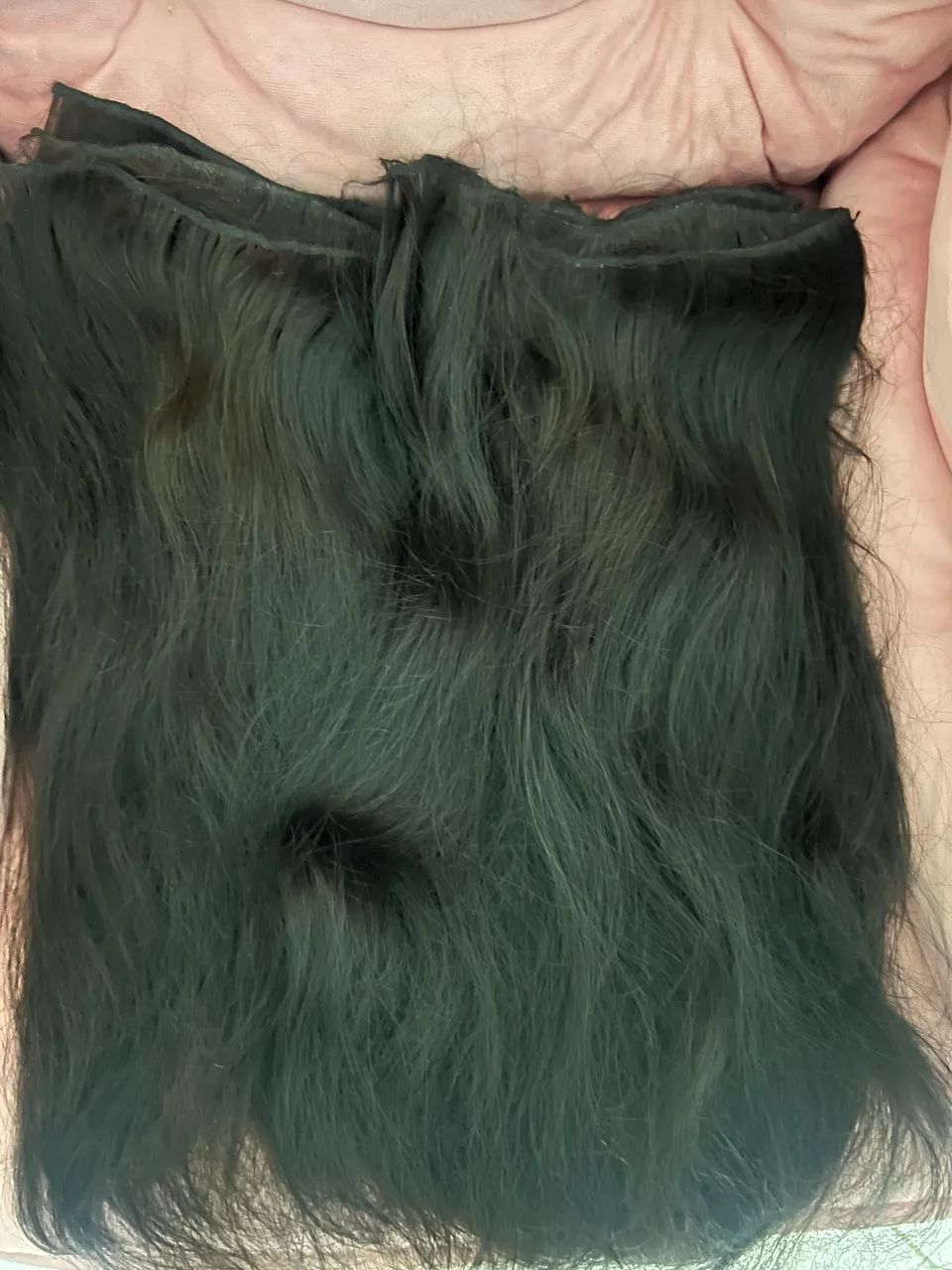Vendo cabelo humano liso, aproximadamente 50 cm de comprimento e 200 g. - Foto 3