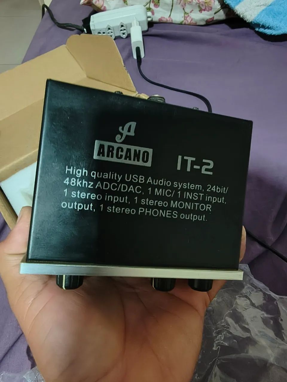 Interface de áudio Arcano it-2 - Foto 5