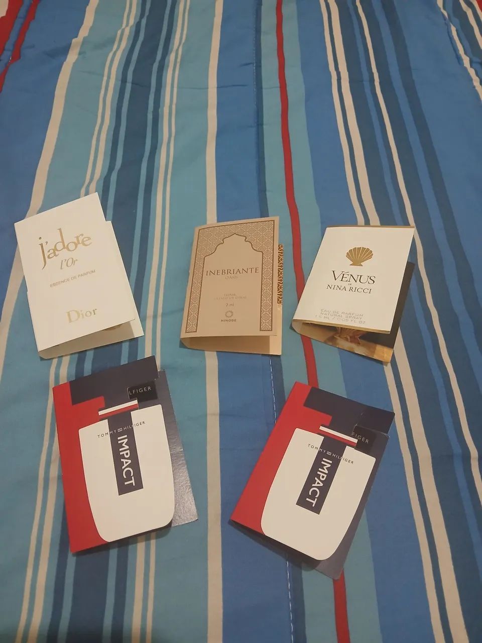 Kit 5 Flaconetes de Perfume Por R$ 45