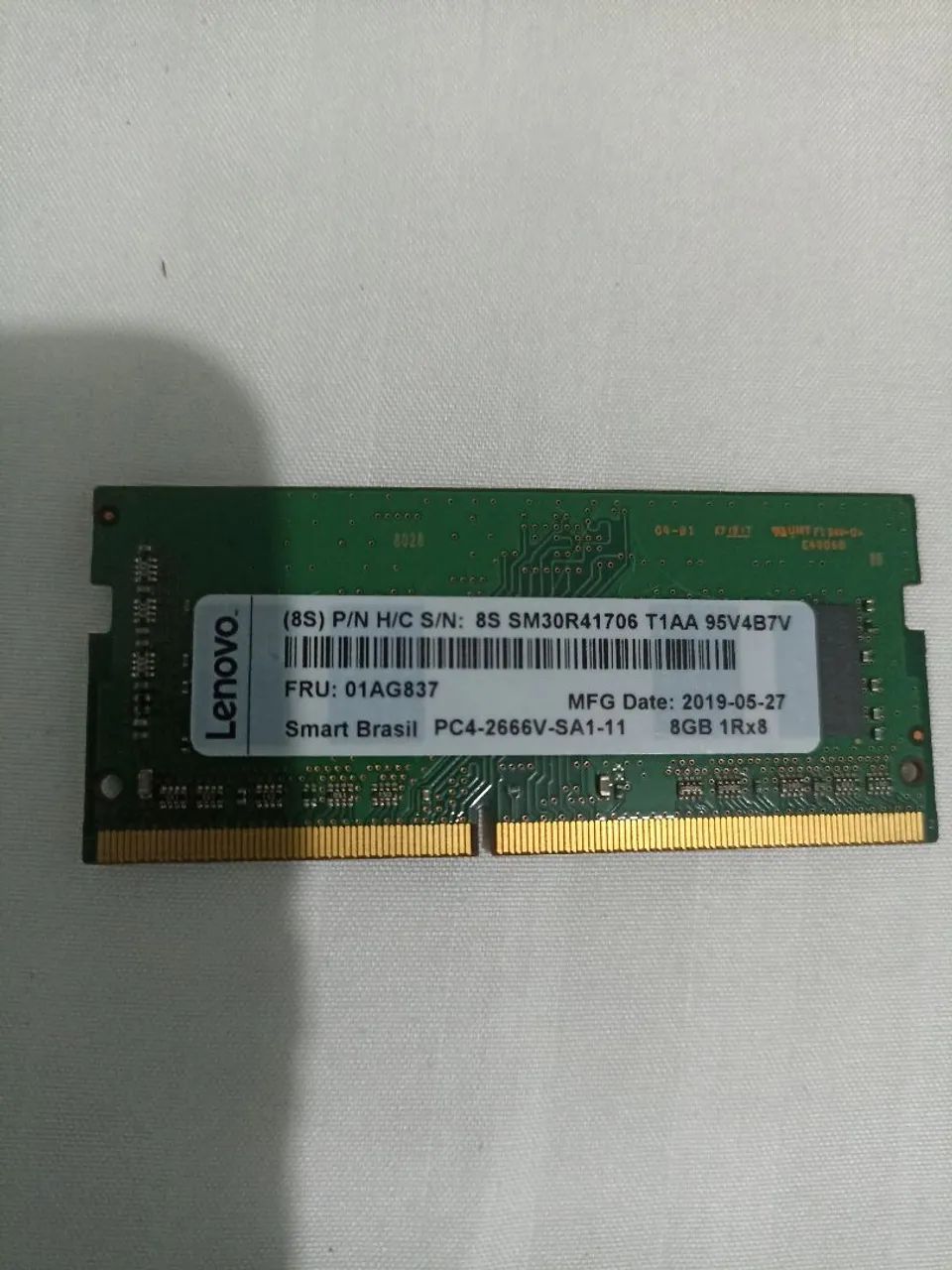 Memória DDR4 2666 Notebook 