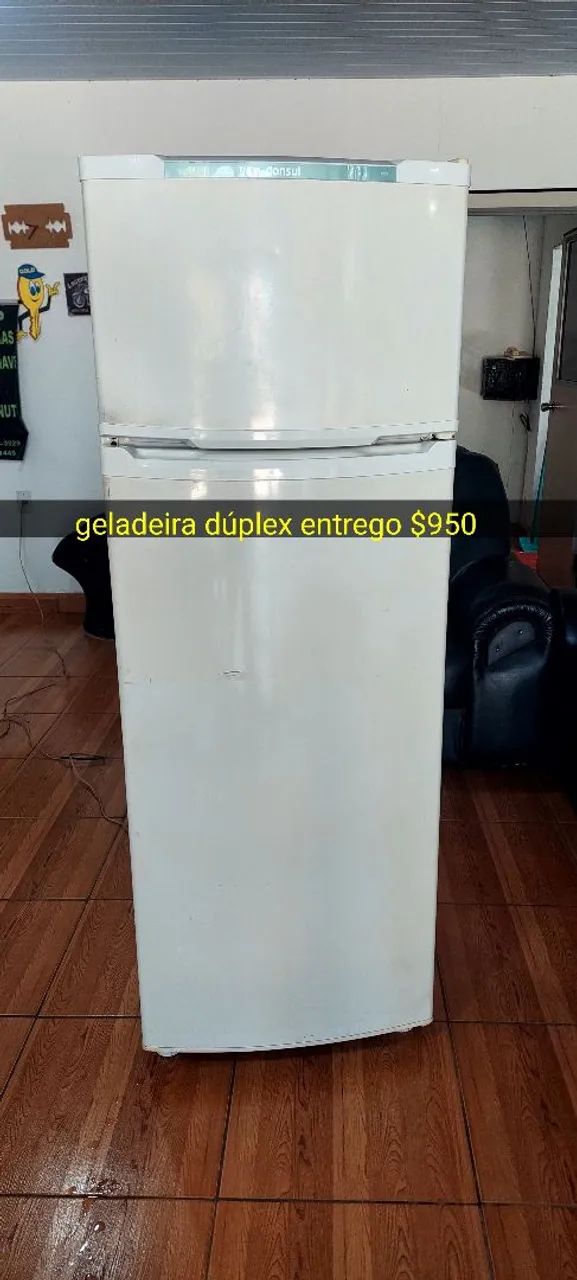 Geladeira dúplex consul entregamos 