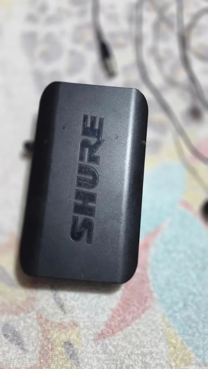 Microfone  sem fio shure blx