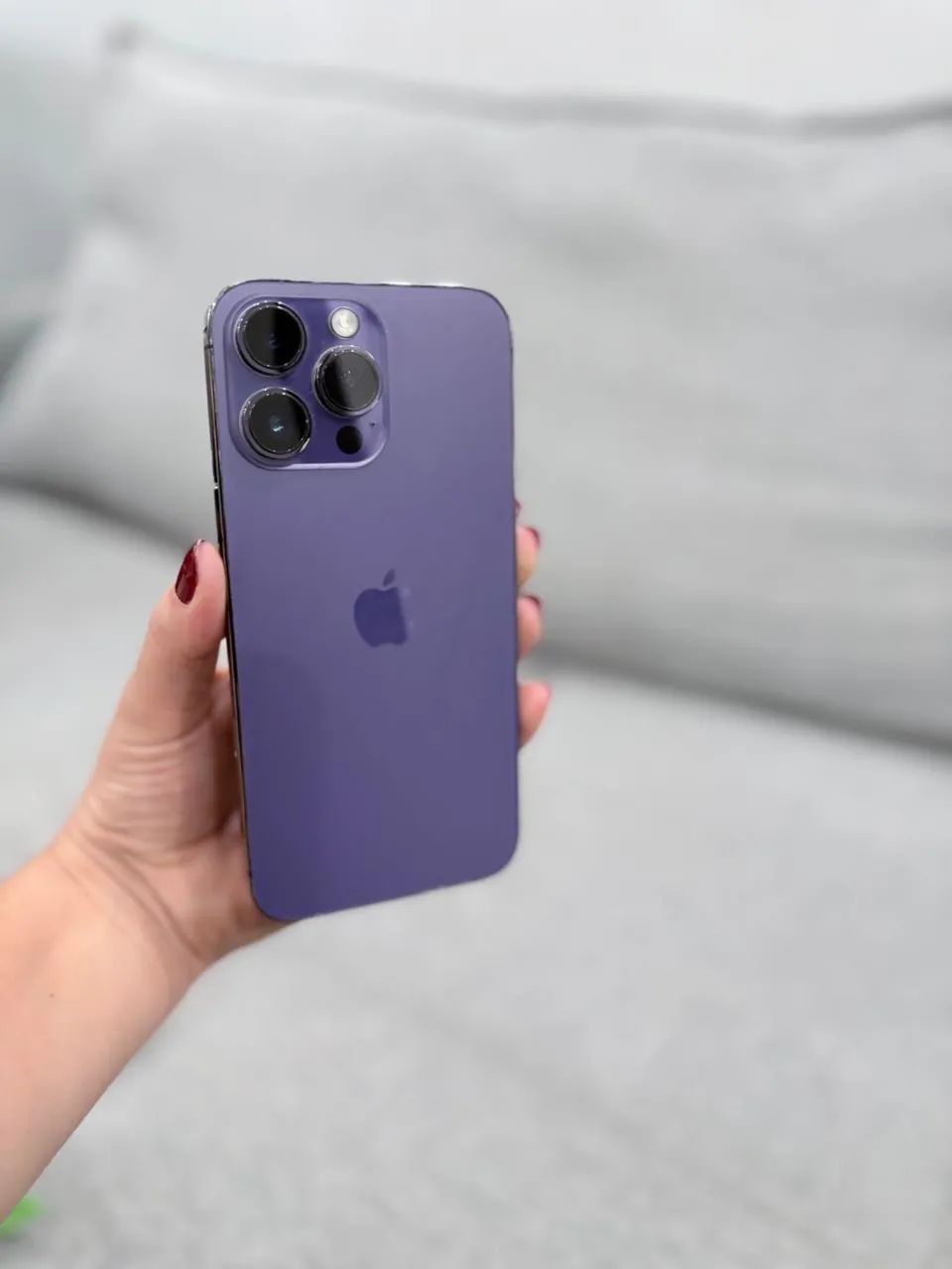 iPhone 14 Pro Max 128GB Roxo + Caixa e Cabo Original | Excelente