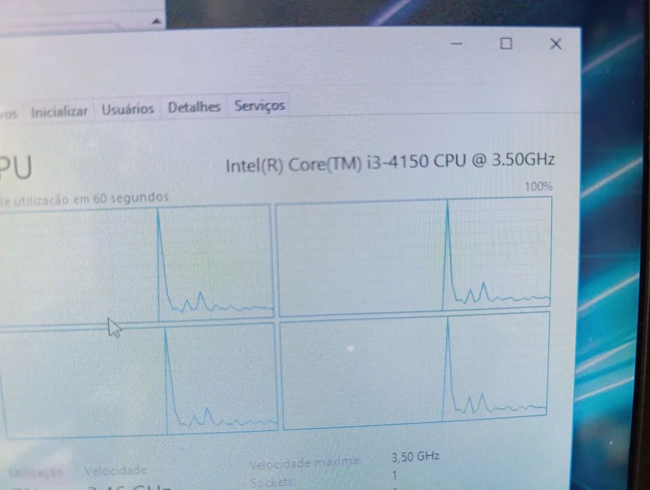 Computador Completo 4a Geração (Monitor 20 polegadas c/avaria) - Foto 3
