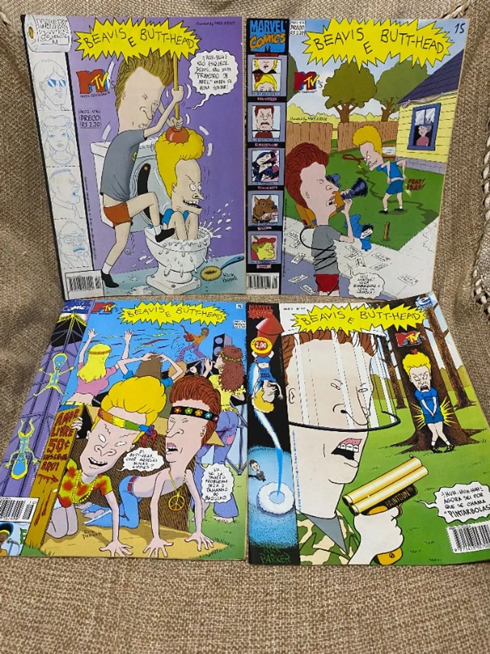 Coleção De Hqs Beavis E Butt-Head Completa Rara - Foto 4