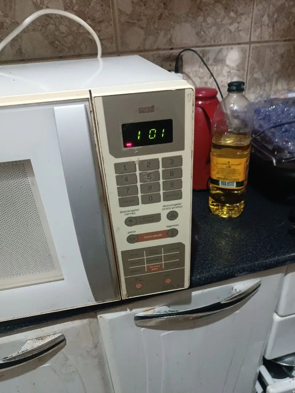 Microondas Brastemp 34 litros ótimo estado funciona perfeitamente  - Foto 4