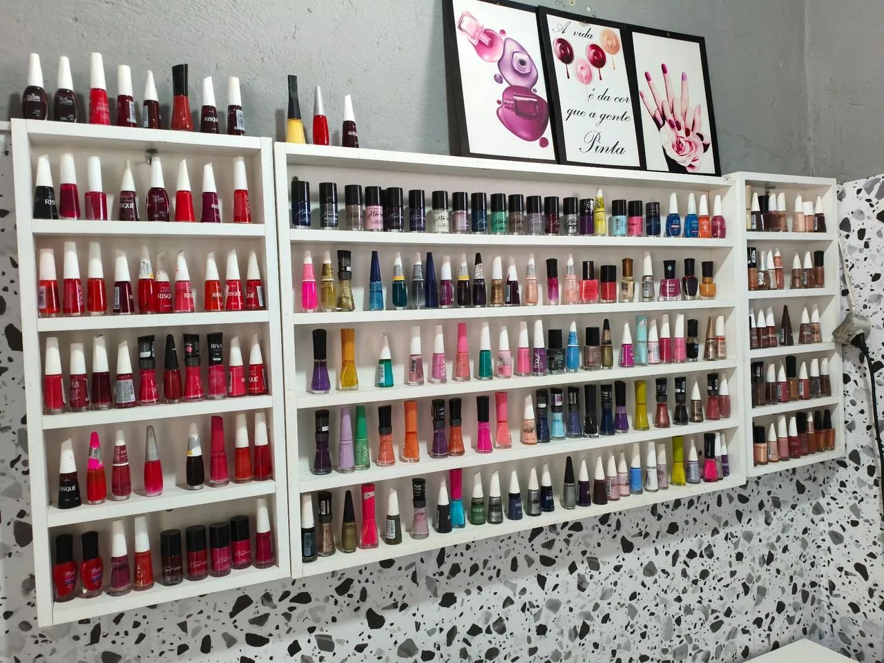 Esmaltes + Esmalteiro