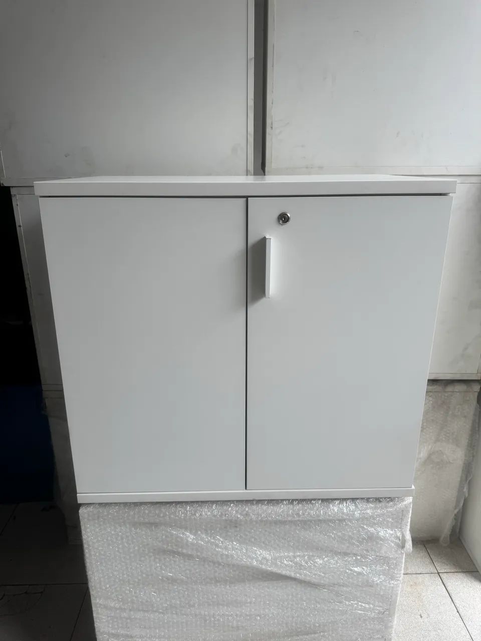 Armário Multiuso Duas portas Branco - Foto 3