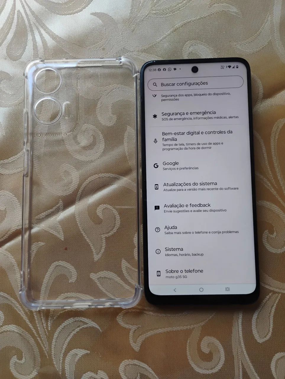 Moto g35 5g 128 gigas zero bala 