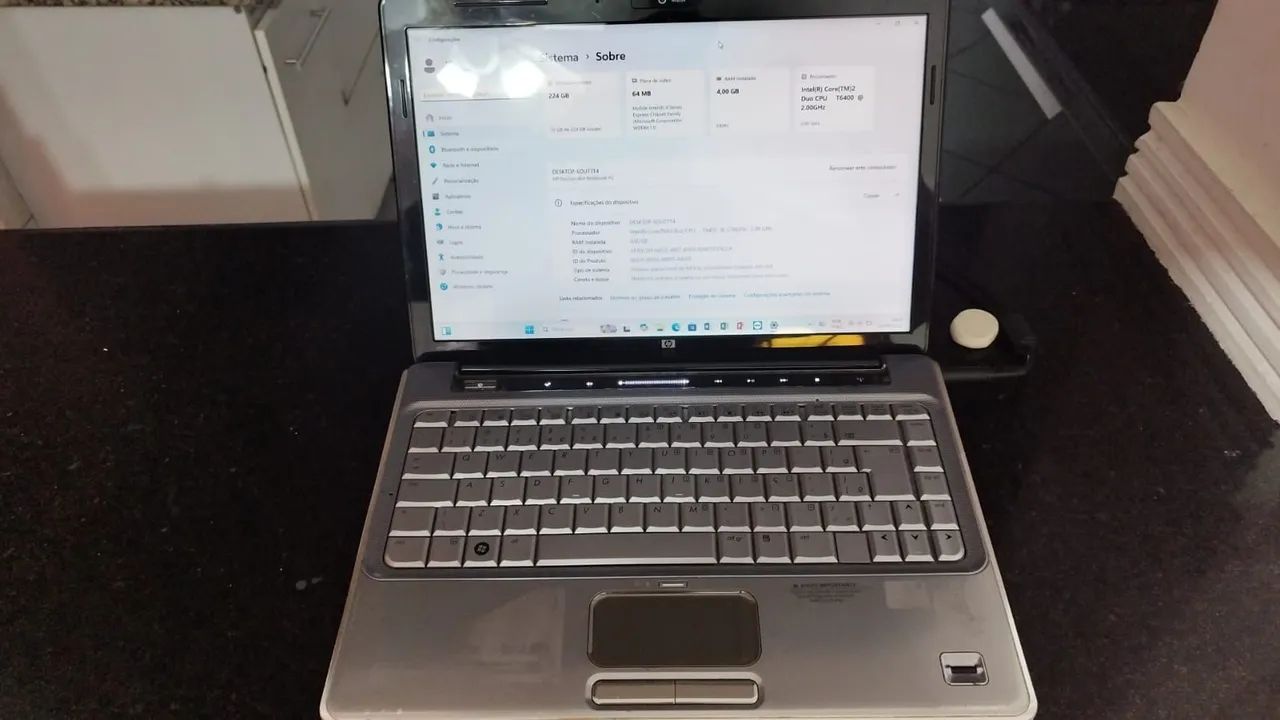 Notebook Intel Core 2 Duo T6400 2.0Ghz