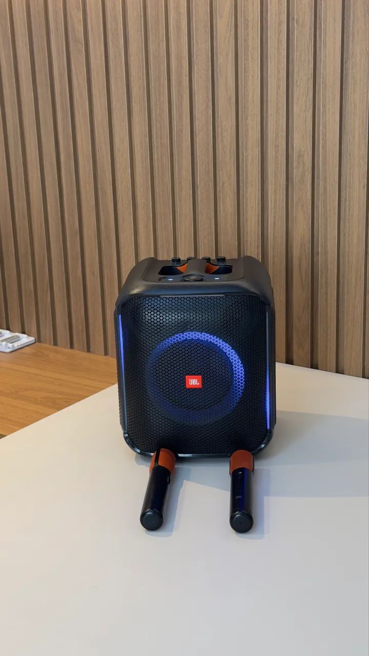 Jbl Partybox Encore com 2 microfones exelente  - Foto 2
