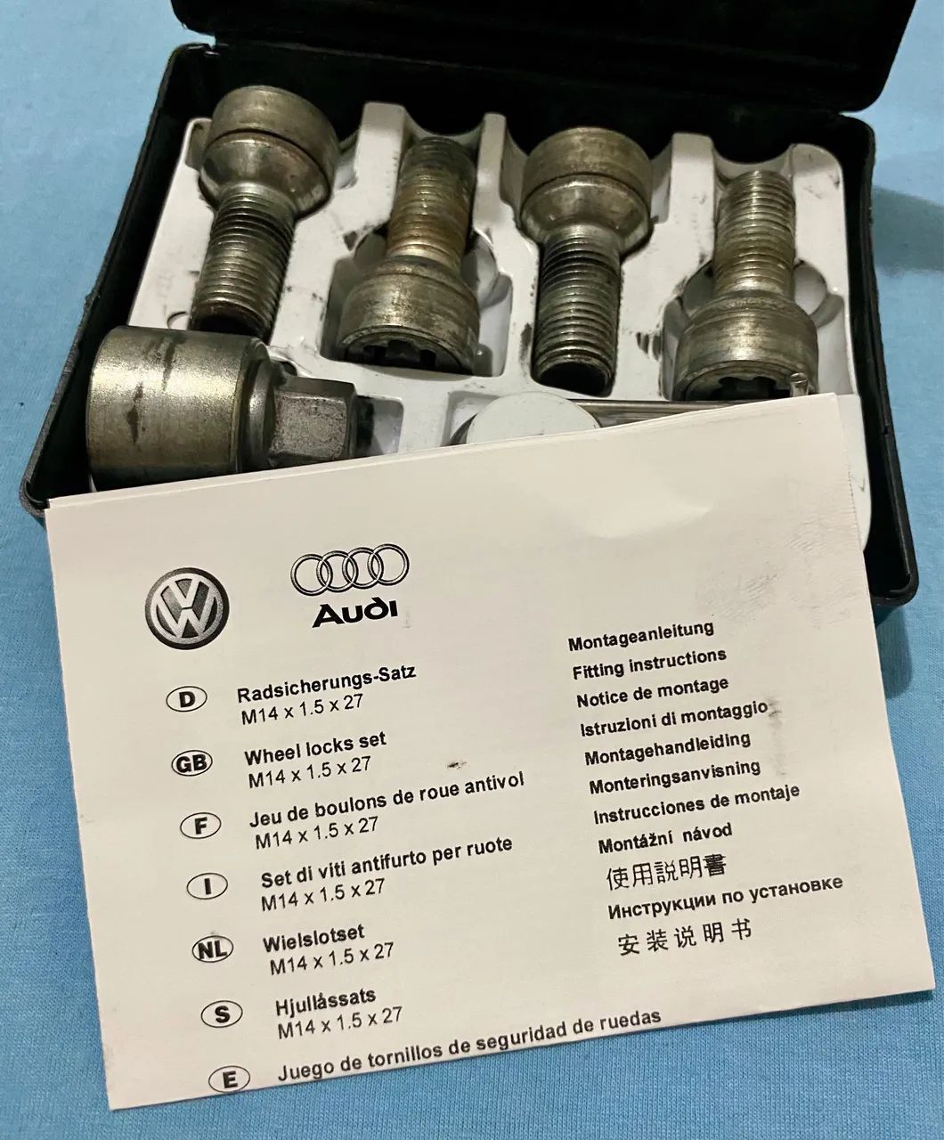 Kit Parafuso Segredo Antifurto Original VOLKSWAGEN  - Foto 4