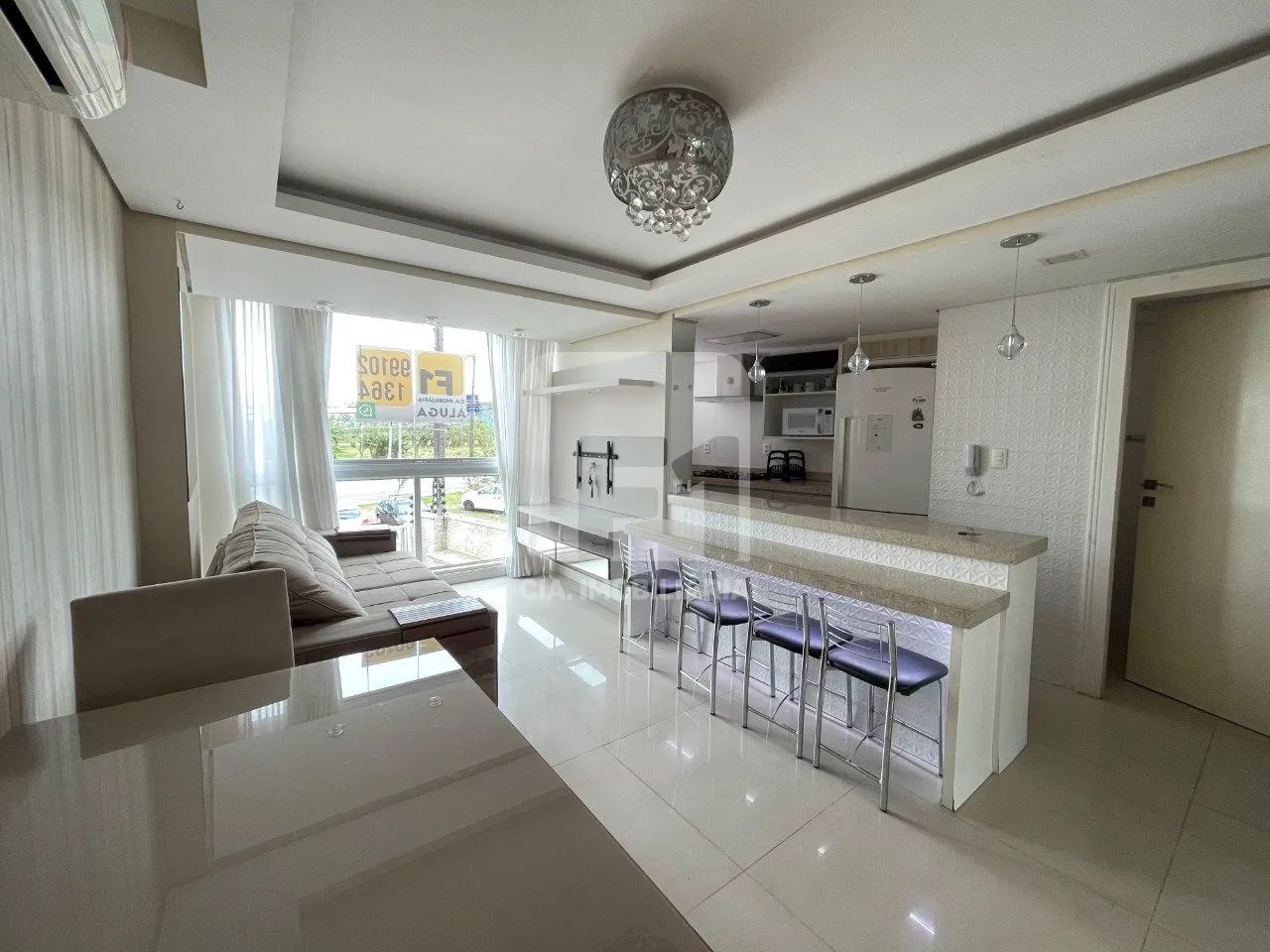 Apartamento mobiliado 2 quartos no Saco dos Limões