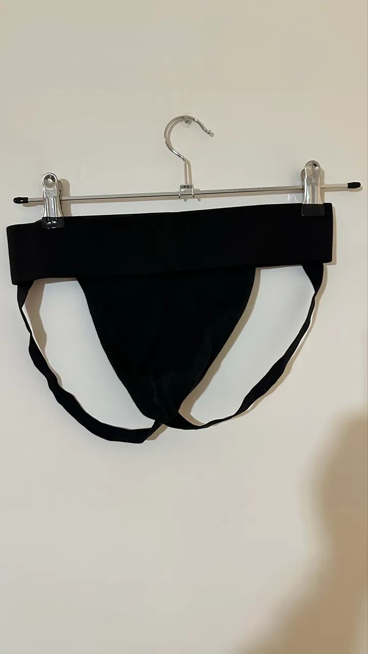 Cueca Jockstrap masculina C-in2 preta tamanho M - Foto 2