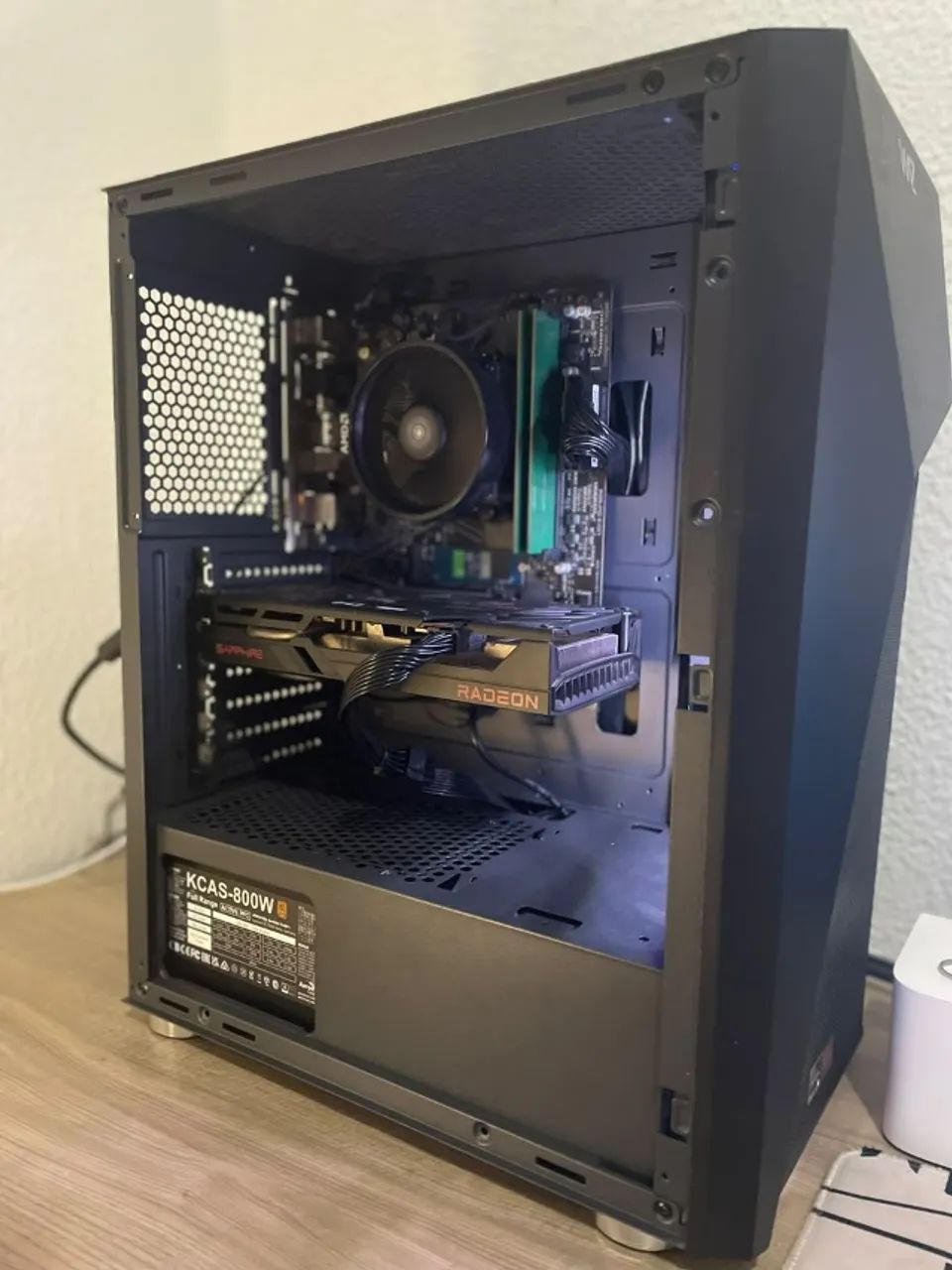 PC Gamer Ryzen 5 5600g e RX 6600xt 8gb - Foto 2