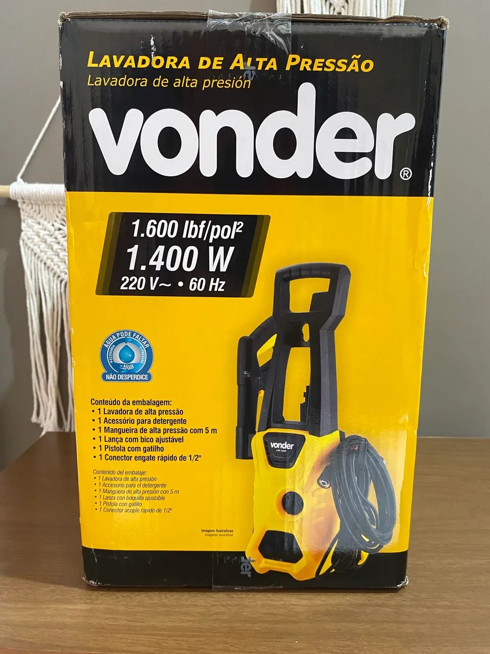 Lavadora de Alta Pressão 1400w - Foto 2